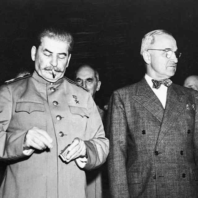 Joseph Stalin, President Truman, Winston Churchill, Potsdam Conference